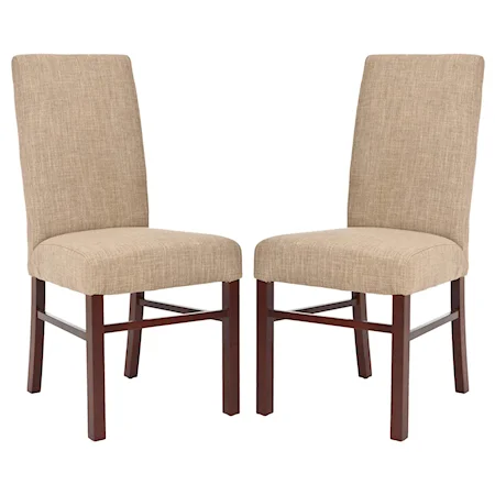 Classic Armless Dinning Room Side Chair Set of Two